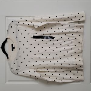 NWT Banana Republic Factory Polka dot Sweater Size M